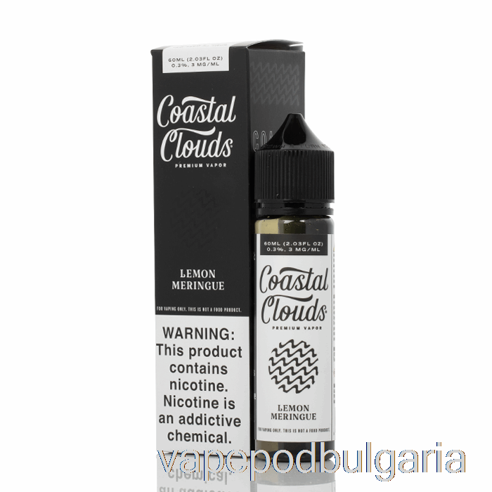 Vape Bulgaria Lemon Meringue - Coastal Clouds Co. - 60 мл 3 мг